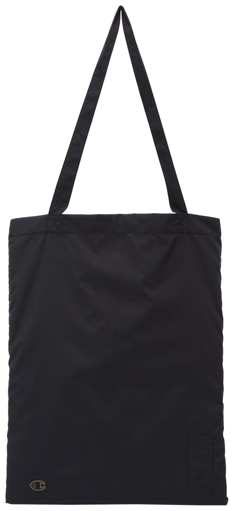 Rick Owens x Champion Nylon Shopper Tote Bag Black