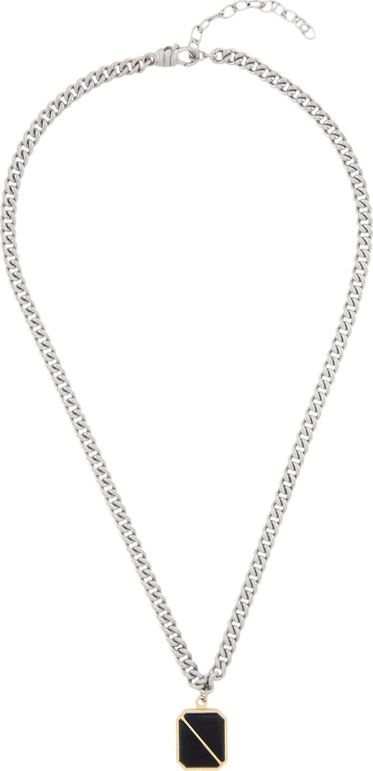 Maison Margiela Charm Necklace Silver