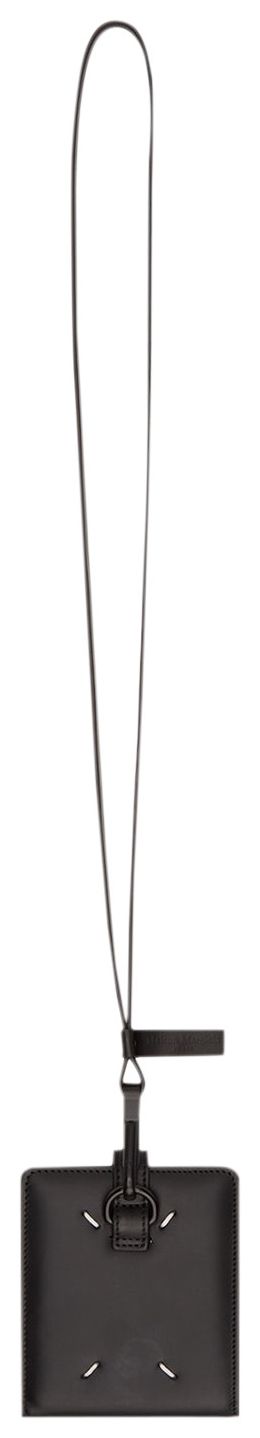 Maison Margiela Lanyard Strap Wallet Black
