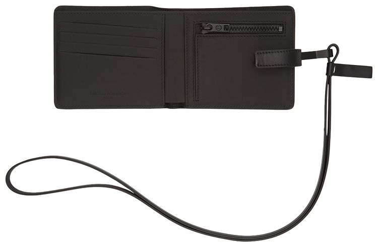 Maison Margiela Lanyard Strap Wallet Black