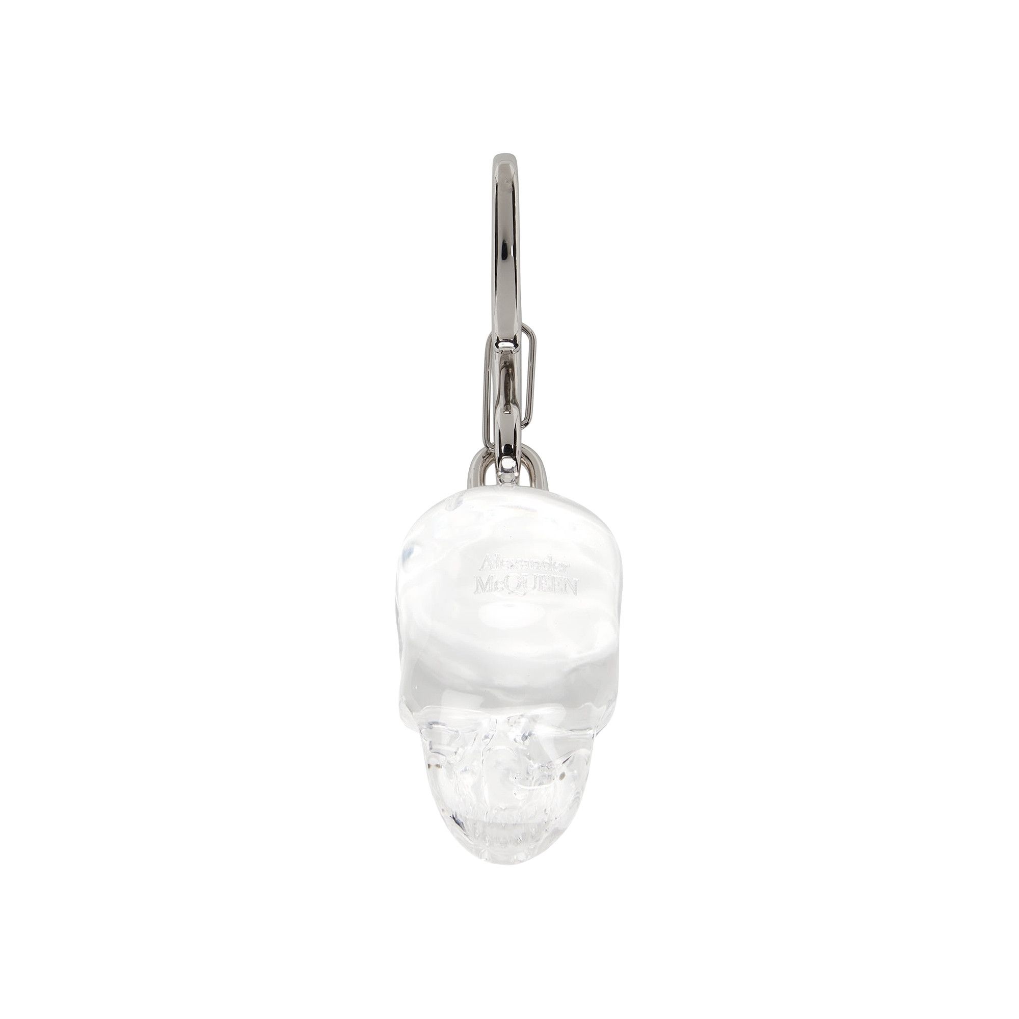 Buy Alexander McQueen Skull Keychain 'Transparent' - 0162