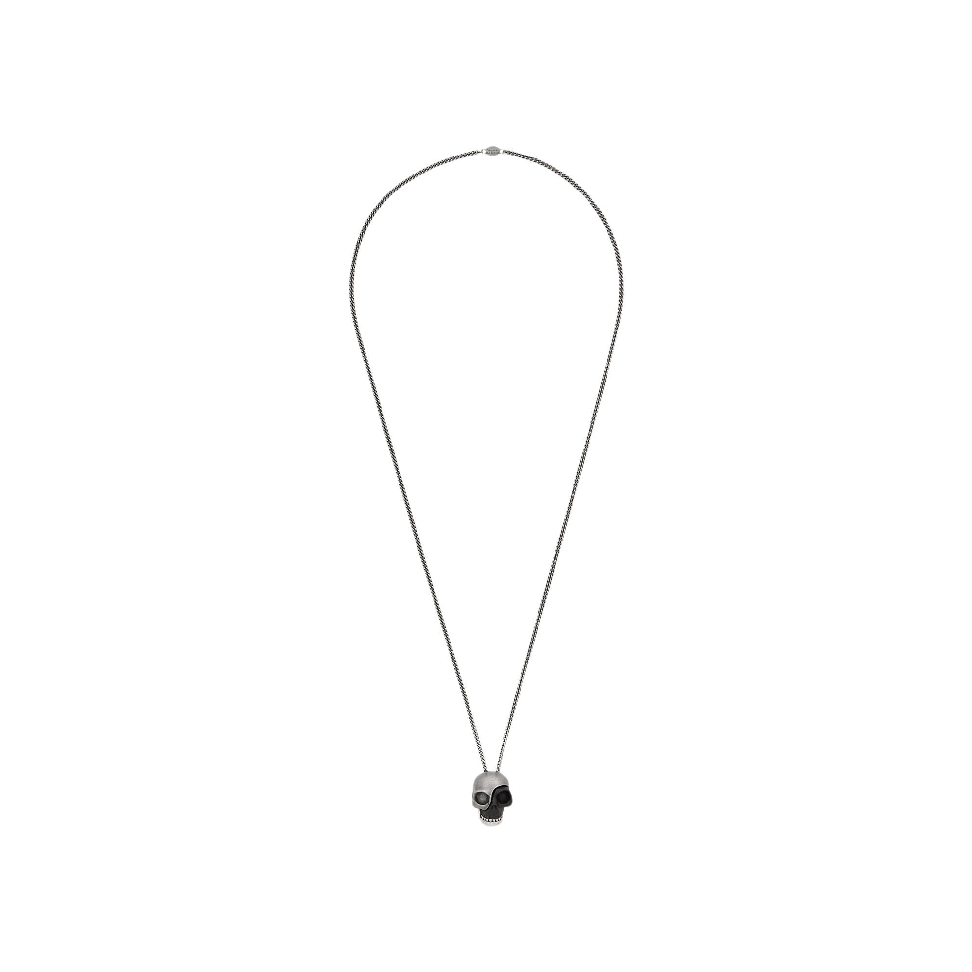 Alexander mcqueen store divided skull necklace