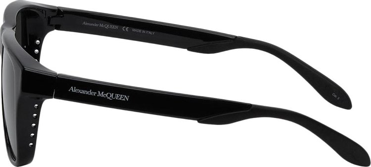 Alexander McQueen Court Sunglasses Black