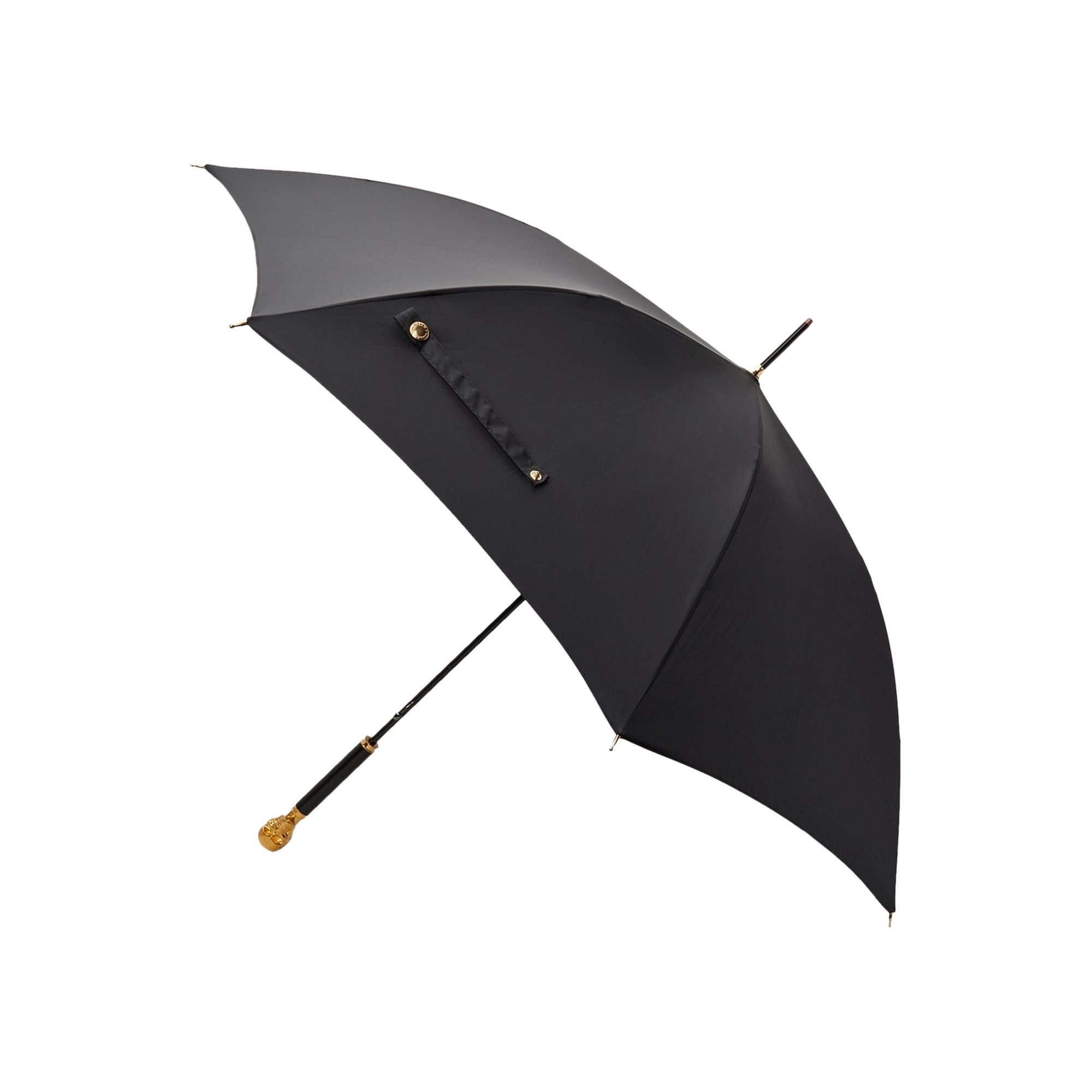 Buy Alexander McQueen Skull Long Umbrella 'Black/Gold' - 5577224A39Q1000 |  GOAT