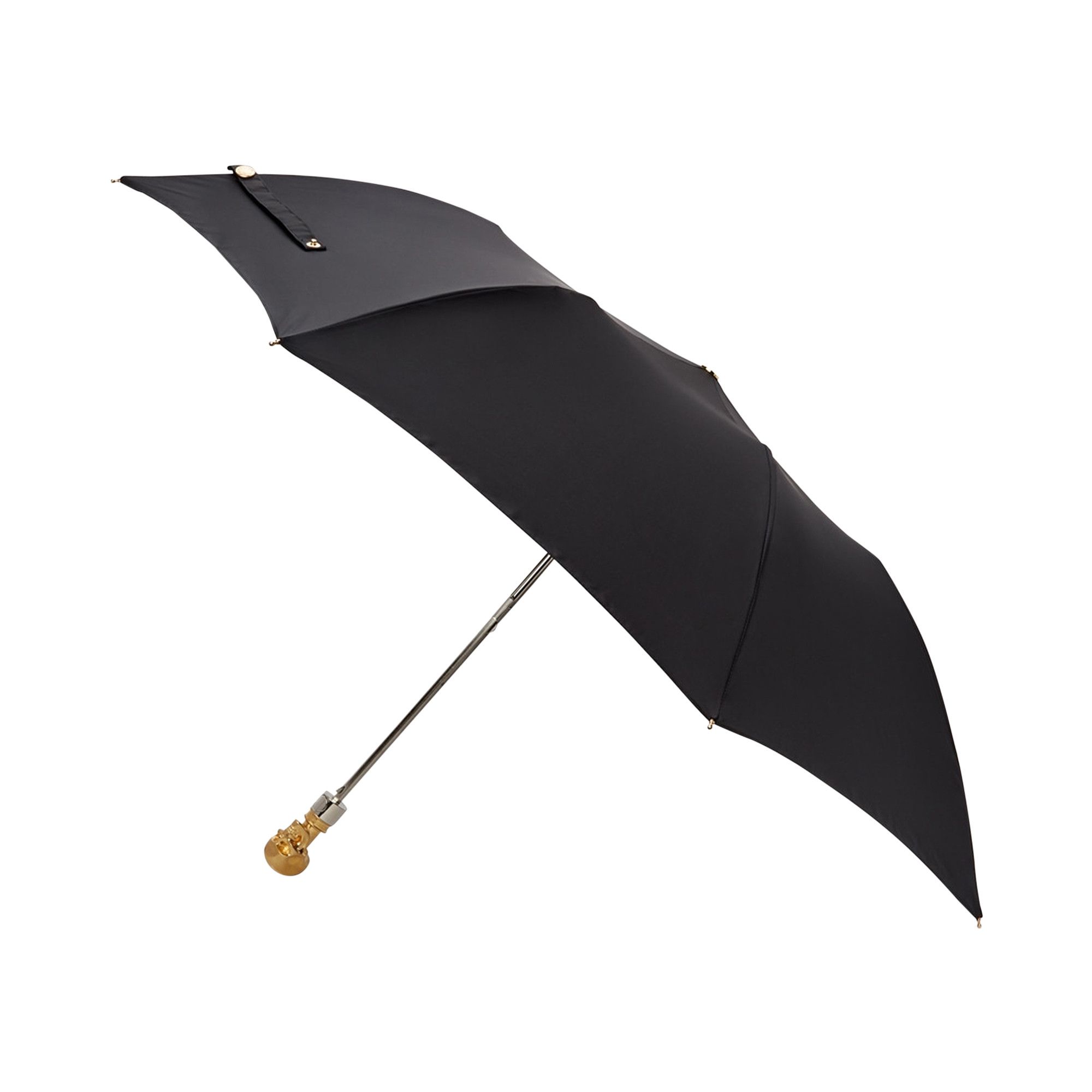 Buy Alexander McQueen Skull Umbrella 'Black/Gold