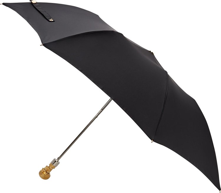 Alexander McQueen Skull Umbrella BlackGold