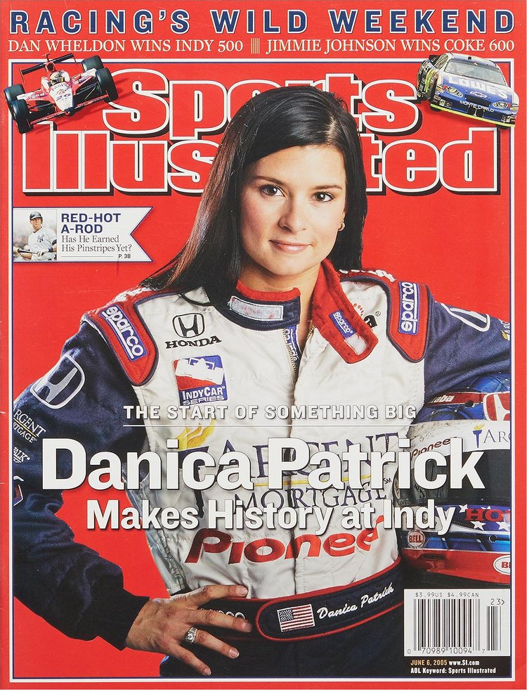 Sports Illustrated Vintage Danica Patrick Makes History At Indy, June 6, 2005 Issue