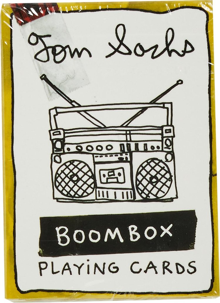 Tom Sachs Boombox Playing Cards 'White'
