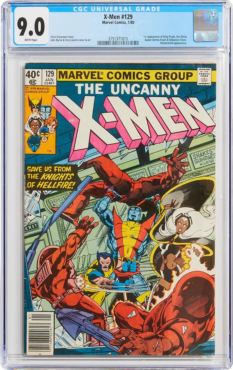 Marvel Comics Vintage 1980 Uncanny X-Men Dark Phoenix Saga Issue #129