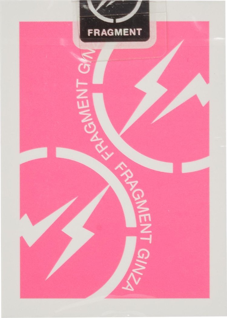 Bicycle x Fragment Ginza Playing Cards Pink