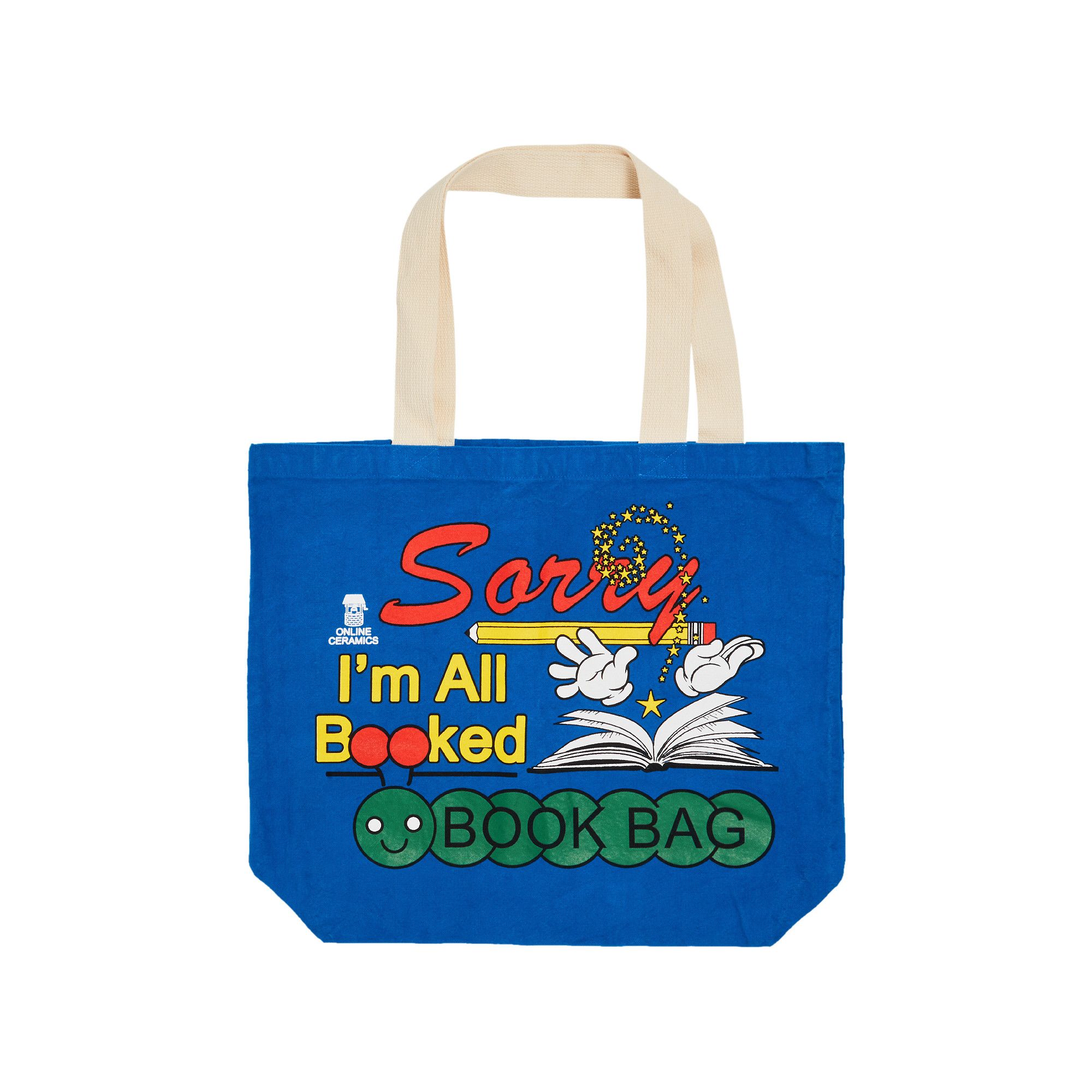 Buy Online Ceramics Sorry, All Booked! Tote 'Blue' - 1947