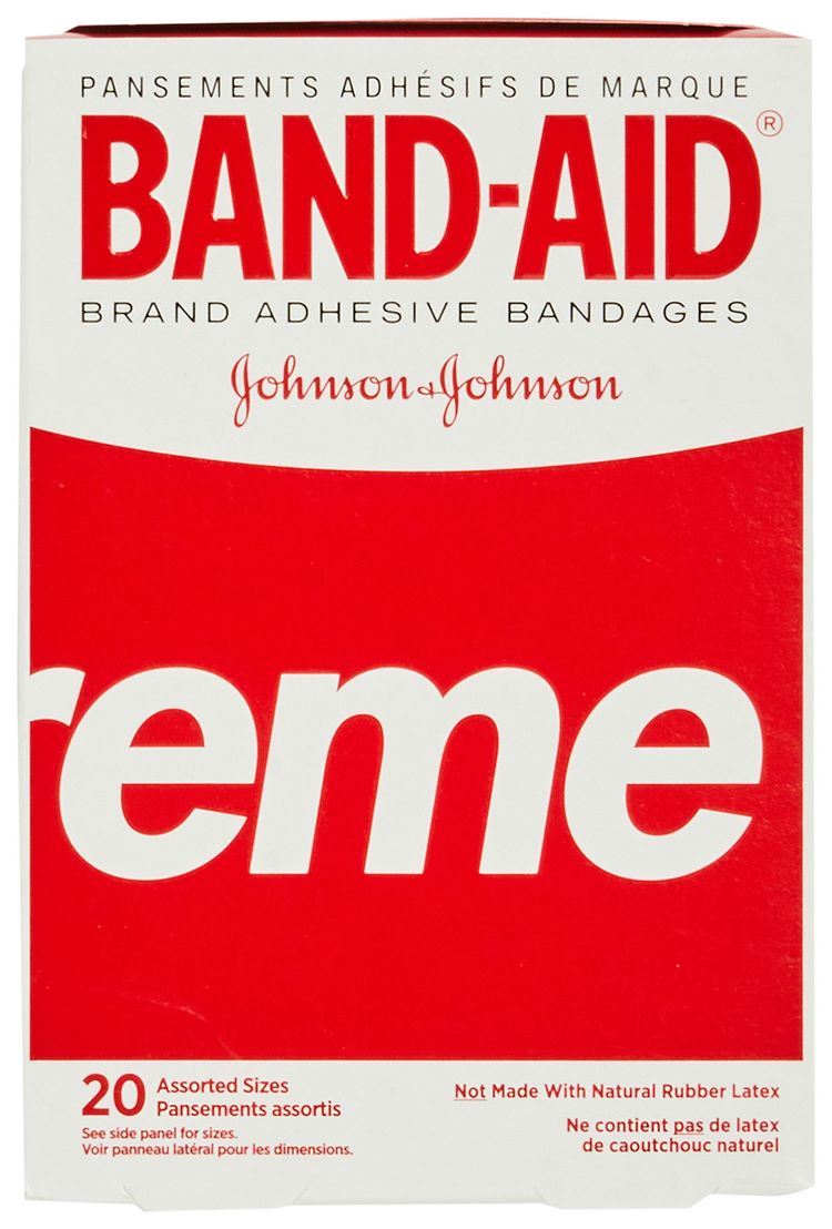 Supreme Band Aid Red