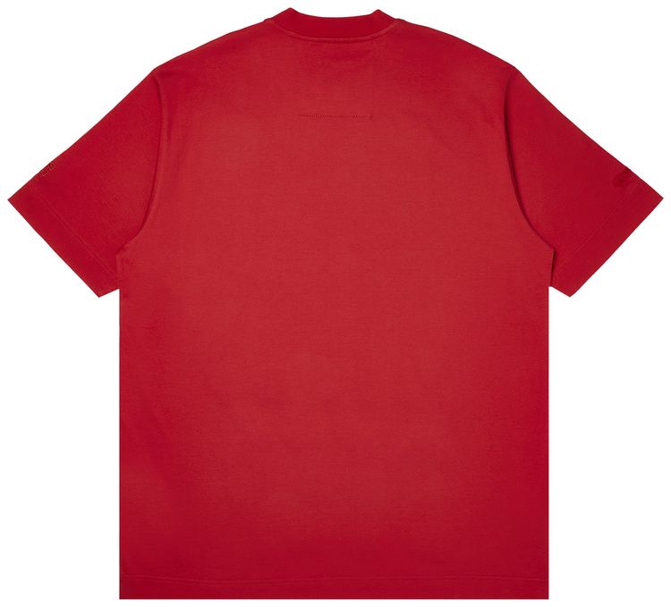 Givenchy Basic Jersey Oversized Short Sleeve T Shirt Medium Red