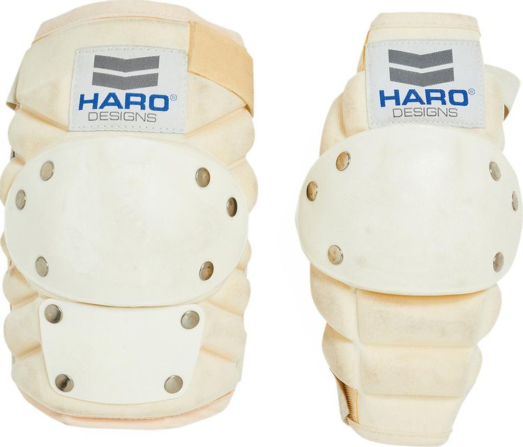 Haro Designs Vintage BMX Elbow Pad Set 'Blue'