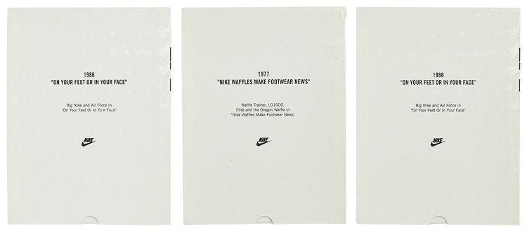 Nike Vintage Ad Puzzle Set 1 Multi Color