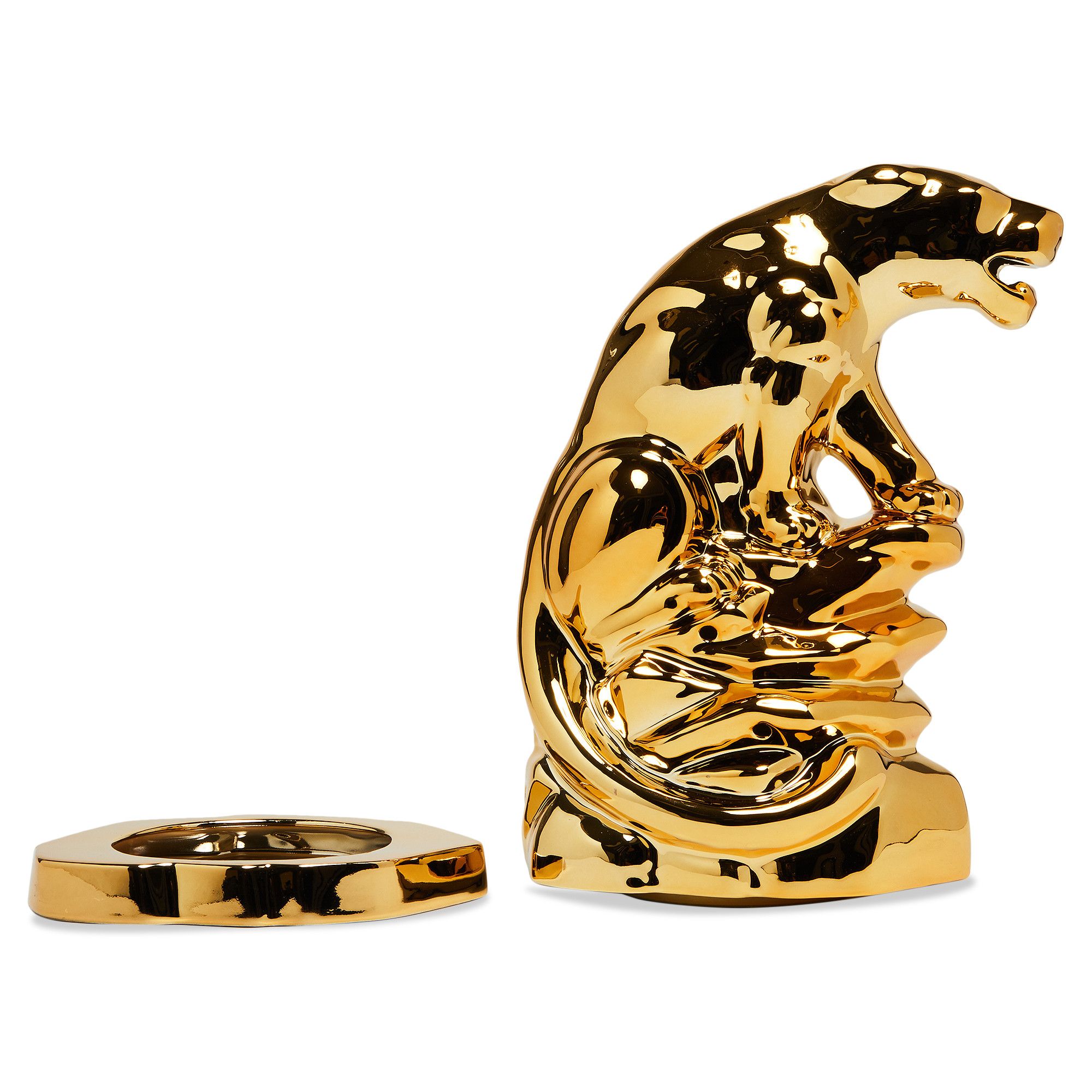 Buy Wacko Maria Panther Incense Burner Type 1 'Gold' - 0538