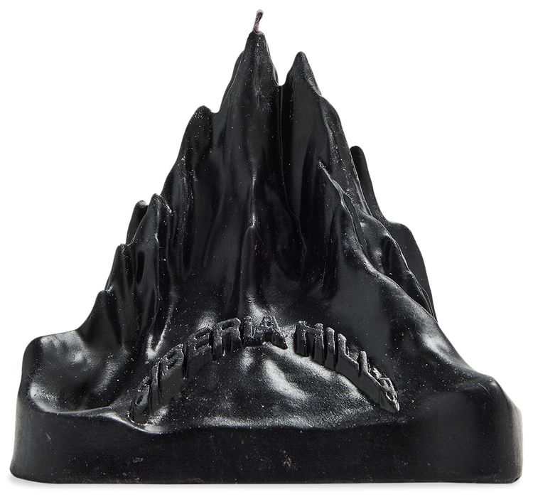 Siberia Hills Himalayan Mountain Candle Black