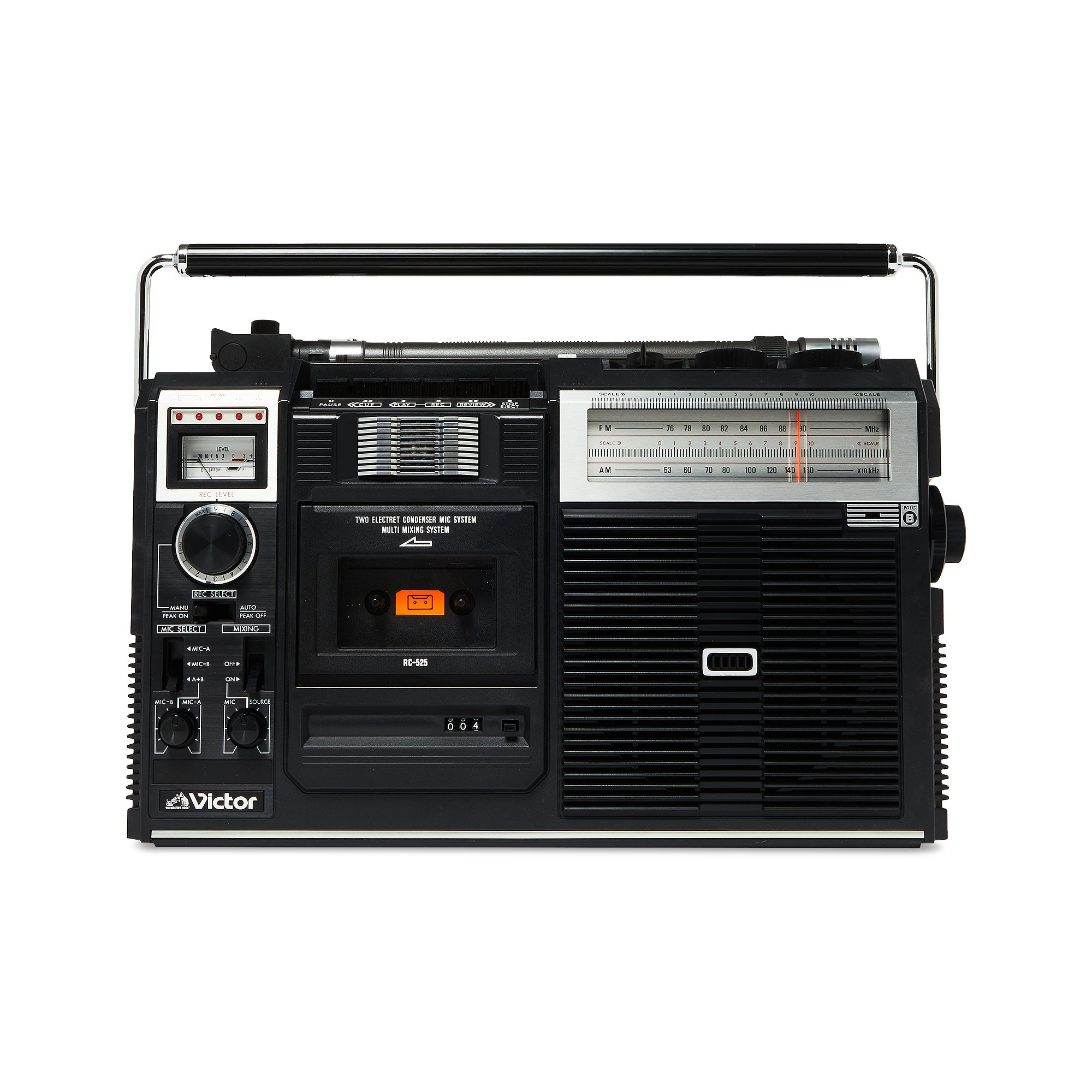 Victor RC-525 Radio Cassette Recorder 'Multi-Color'