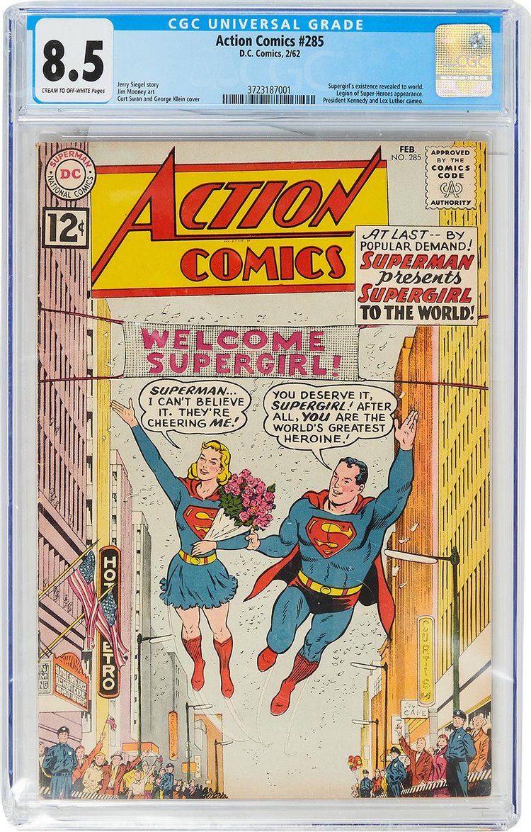 DC Comics Vintage Action Comics - Welcome Supergirl Issue #285 'Multi-Color'