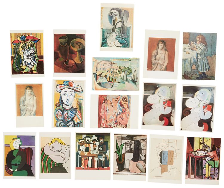 Picasso Museum Post Cards Multi Color