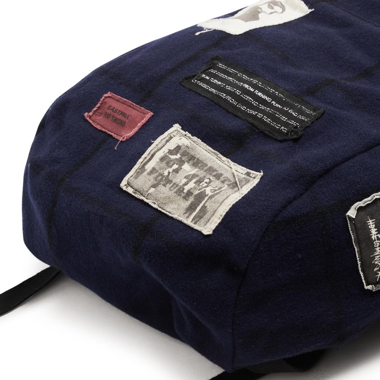 Raf Simons x Eastpak Book Bag Navy Blue