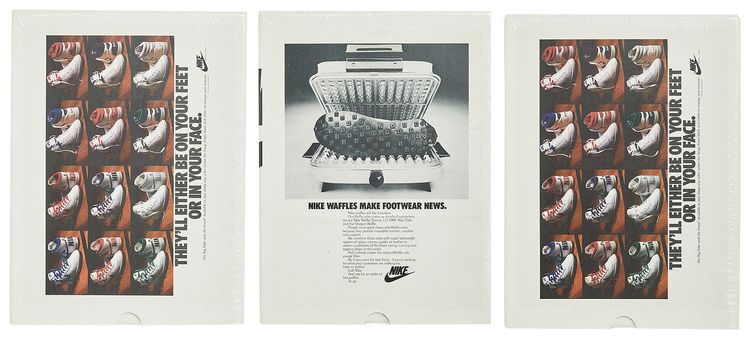 Nike Vintage Ad Puzzle Set 1 Multi Color