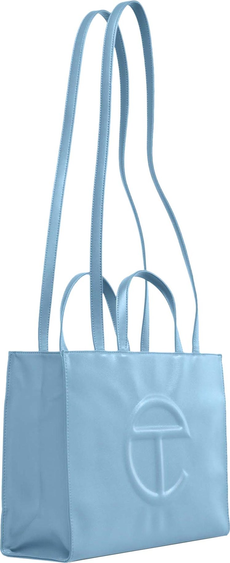 Telfar Medium Shopping Bag Pool Blue