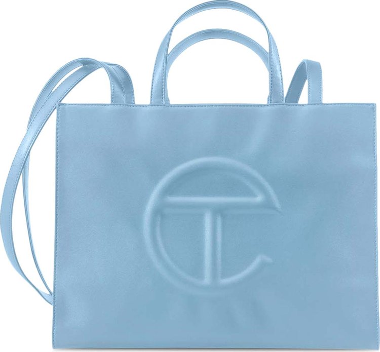 Telfar Medium Shopping Bag 'Pool Blue'
