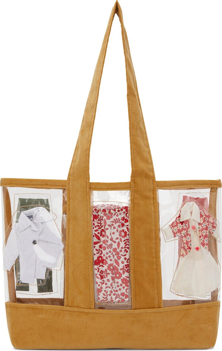 Bode Vinyl Doll Clothes Tote 'Yellow'