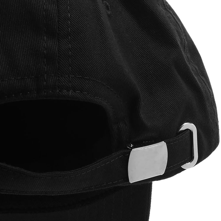 Raf Simons Logo Patch Baseball Hat Black