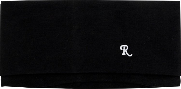 Raf Simons Logo Neckerchief Scarf 'Black'