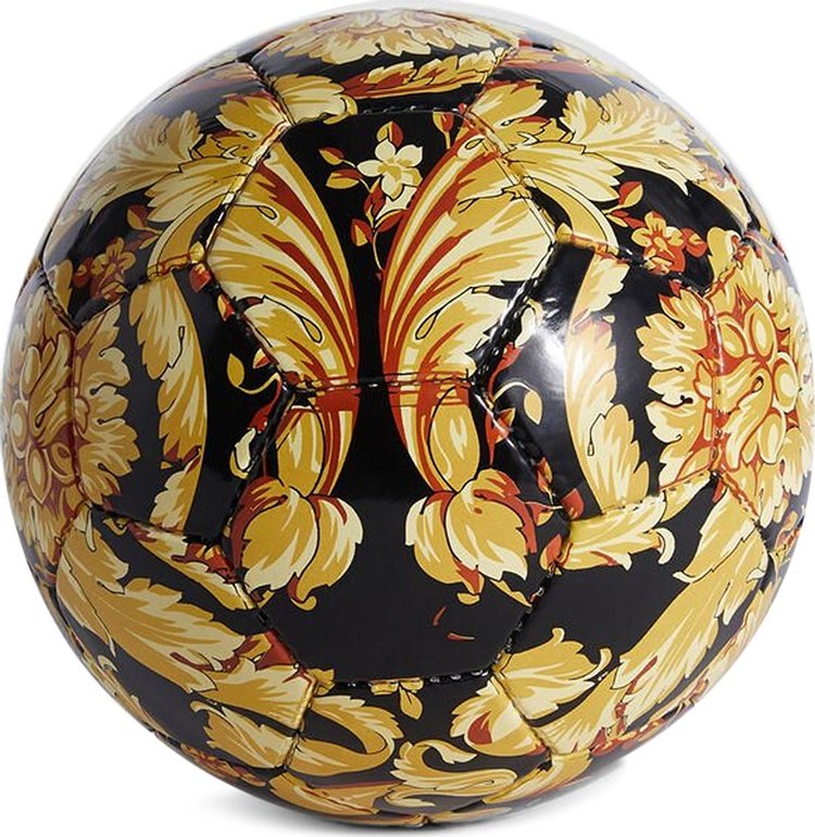 Versace Barocco Soccer Ball BlackGold