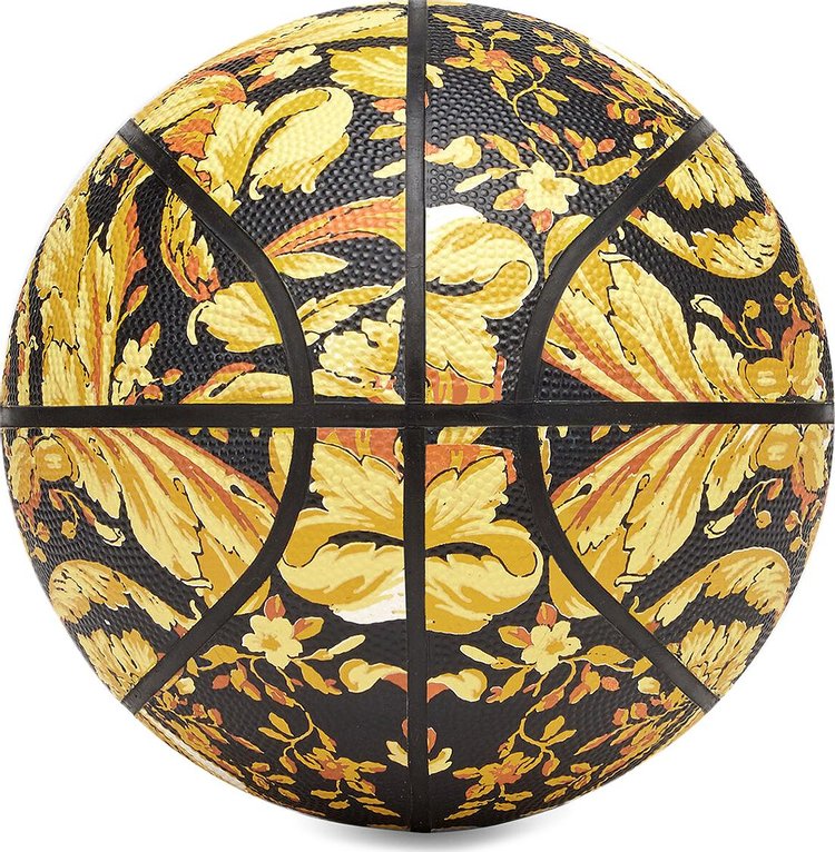 Versace Barocco Print Basketball BlackGold