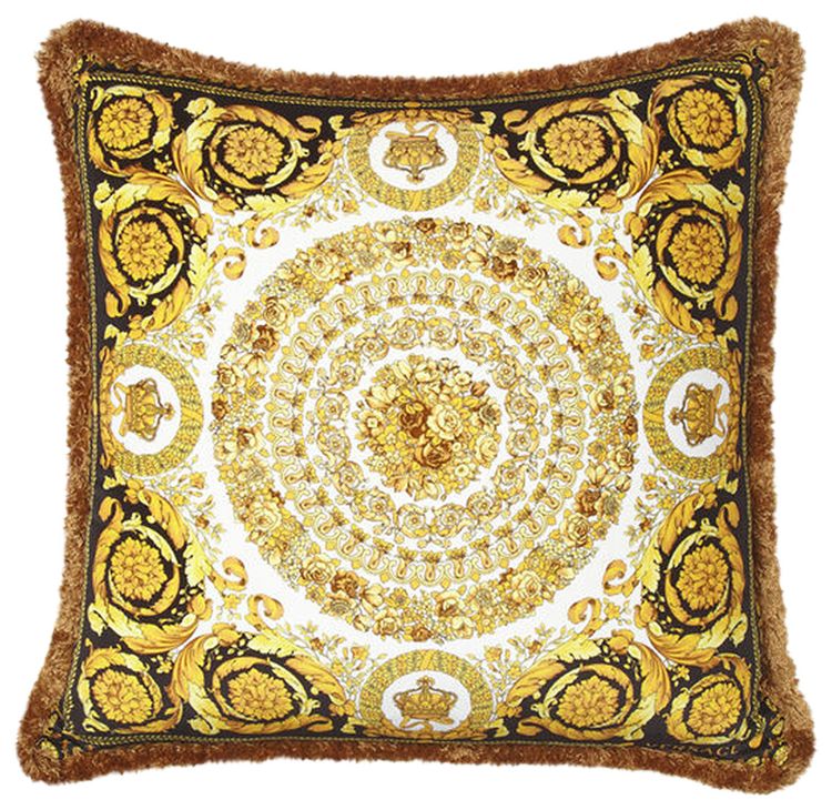 Versace Barocco Pillow BlackGold