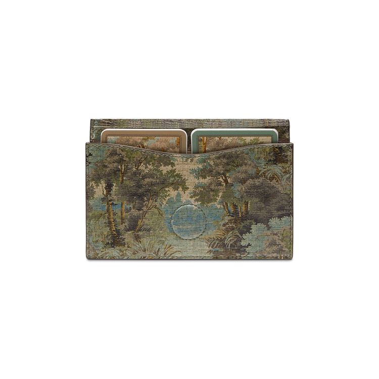 Gucci Double Playing Card Set With Double G BeigeEbony