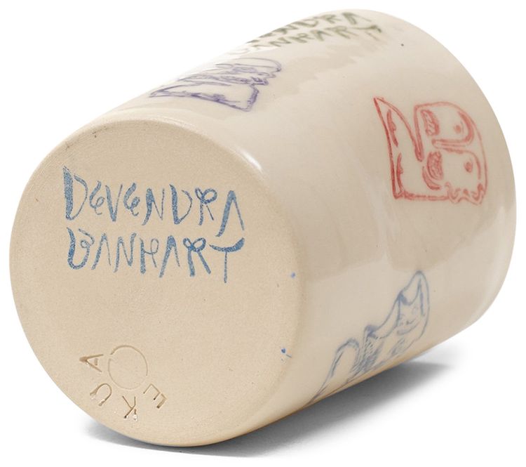Brain Dead Devendra Banhart X Ceramic Cup Natural
