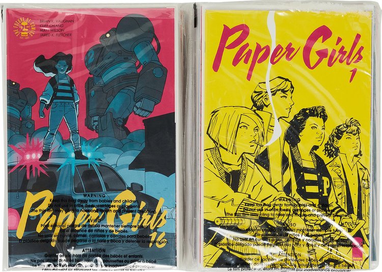 Image Comics Vintage Paper Girls Issue #1-30 (Full Run) by Brian K. Vaughn