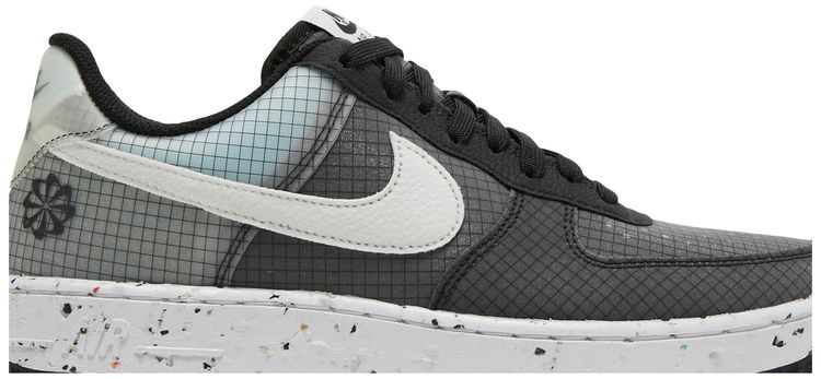 Nike Air Force 1 Crater Move To Zero   Black White