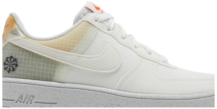 Nike Air Force 1 Crater GS Move To Zero White Orange