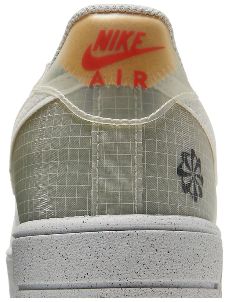 Nike Air Force 1 Crater GS Move To Zero White Orange