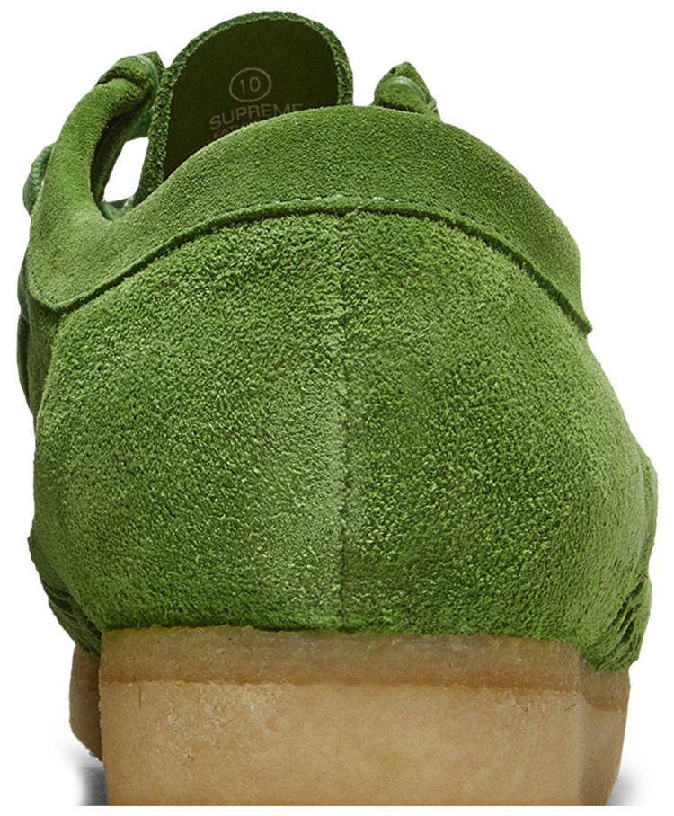 Clarks Supreme x Woven Wallabee Green