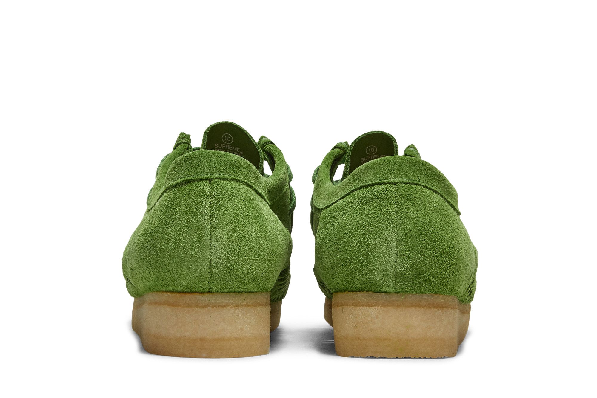 Buy Clarks Supreme x Woven Wallabee 'Green' - 261 60848 | GOAT
