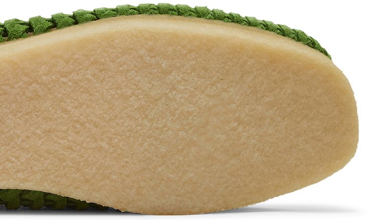 Clarks Supreme x Woven Wallabee Green