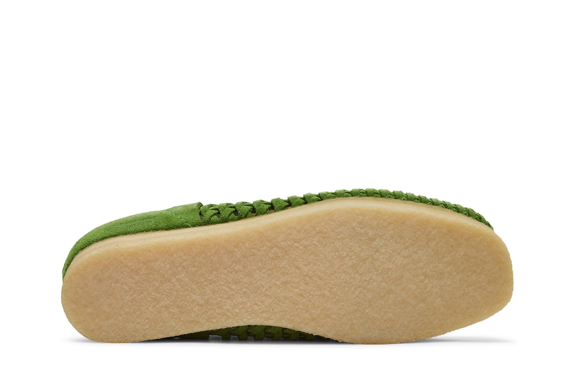 Buy Clarks Supreme x Woven Wallabee 'Green' - 261 60848 | GOAT