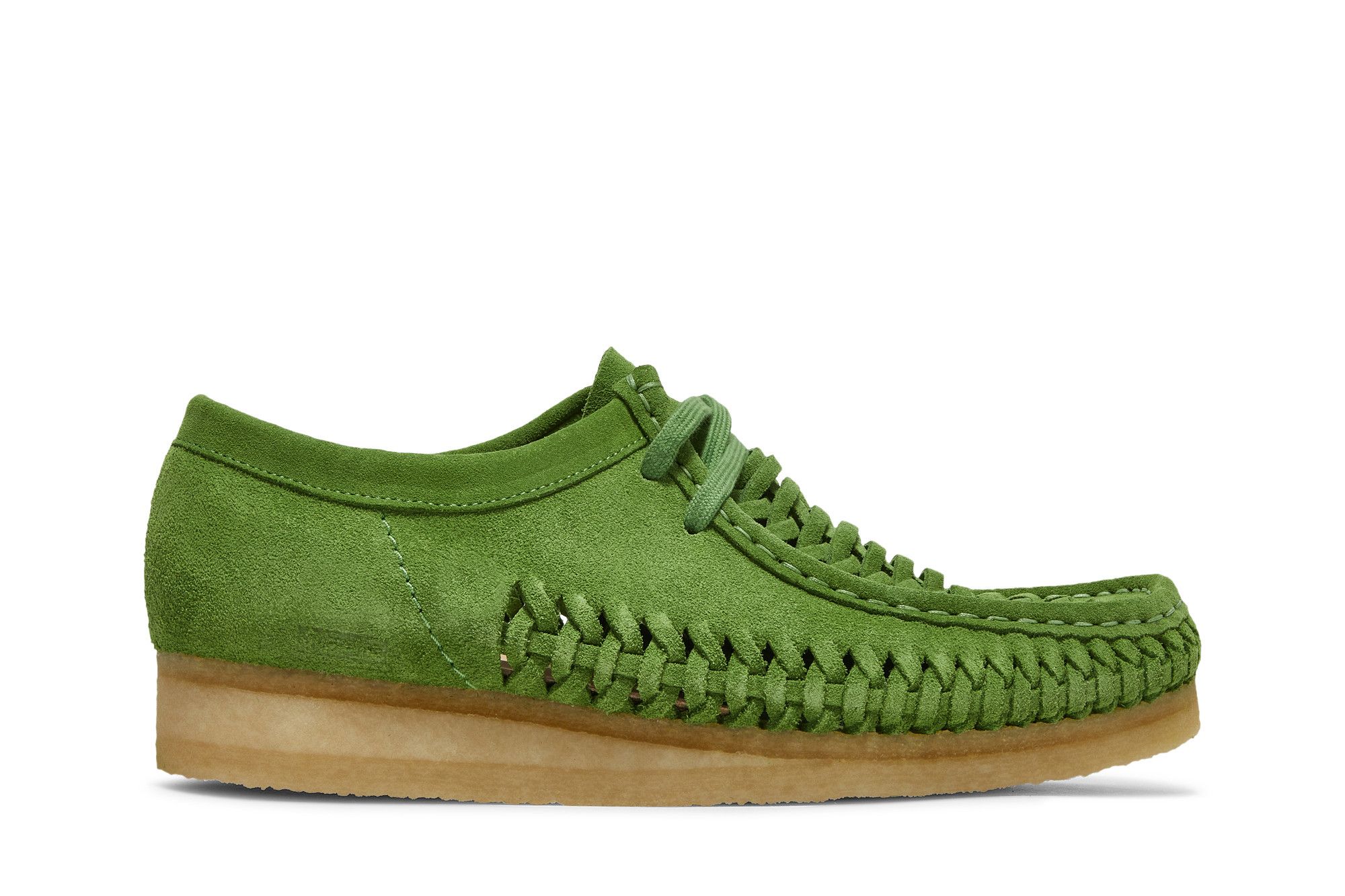 Buy Supreme x Woven Wallabee 'Green' - 261 60848 | GOAT