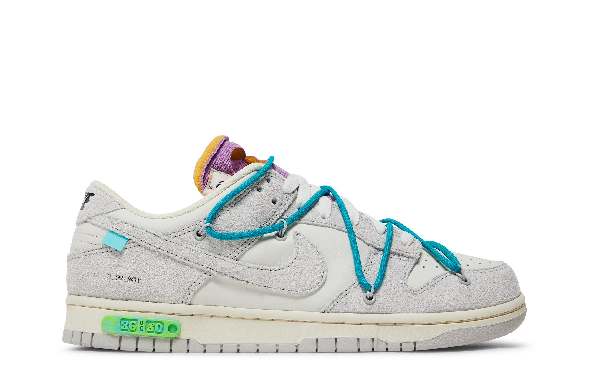 Off-White x Dunk Low 'Lot 36 of 50' | GOAT