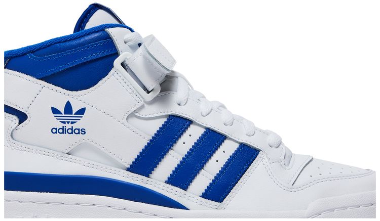 Adidas Wmns Forum Mid White Royal Blue