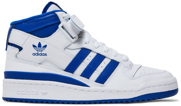 Adidas Wmns Forum Mid White Royal Blue