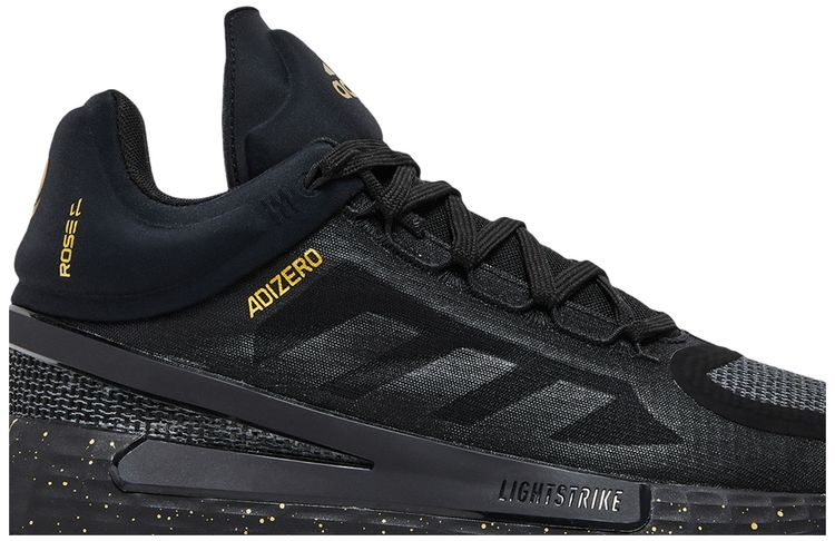 Adidas D Rose 11 Black Gold Metallic