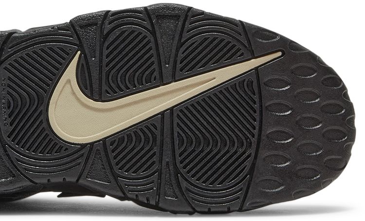 Nike Air More Uptempo GS Black Metallic Gold Star